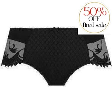 Empreinte Thalia Invisible Panty in Noir 1556-Panties-Empreinte-Noir-XSmall-Anna Bella Fine Lingerie, Reveal Your Most Gorgeous Self!