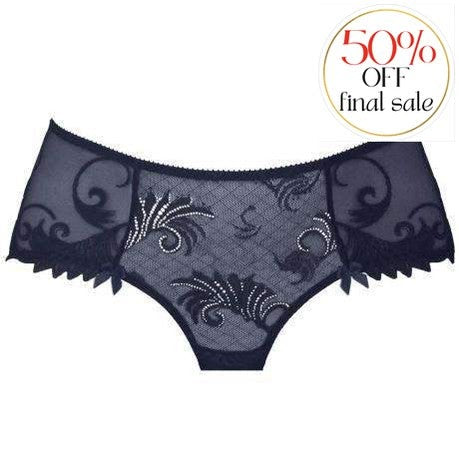 Empreinte Thalia Shorty 0256-Panties-Empreinte-Shiny Blue-Small-Anna Bella Fine Lingerie, Reveal Your Most Gorgeous Self!