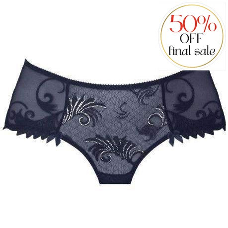 Empreinte Thalia Shorty 0256-Anna Bella Fine Lingerie-Shiny Blue-Small-