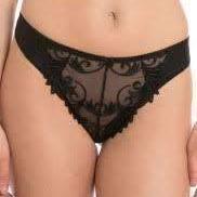 Empreinte Thalia Thong Noir 0156-Anna Bella Fine Lingerie-Noir-XSmall-