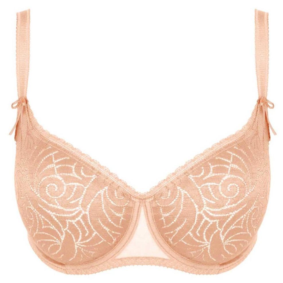 Empreinte Verity Low-Necked Bra 08173-Anna Bella Fine Lingerie-Caramel-32-E