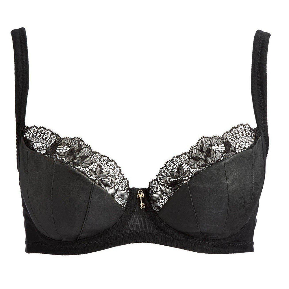 Escora Ariana Padded UW Bra 7527-Bras-Escora-Black-34-D-Anna Bella Fine Lingerie, Reveal Your Most Gorgeous Self!