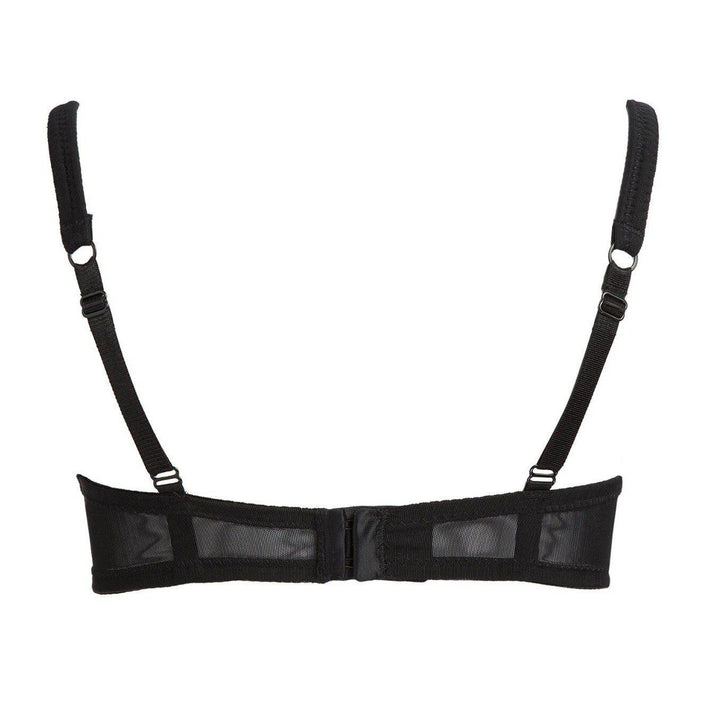Escora Ariana Padded UW Bra 7527-Bras-Escora-Black-34-D-Anna Bella Fine Lingerie, Reveal Your Most Gorgeous Self!