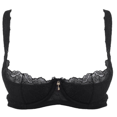 Escora Lauren Shelf Bra 7517 E230-Anna Bella Fine Lingerie-Black-34-B