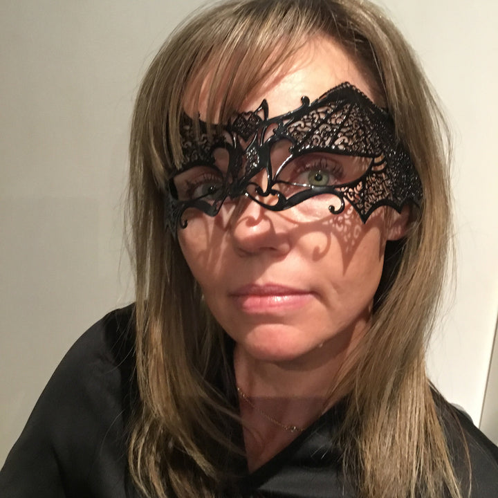 Escora Pipistrello Mask 0279/E247/400-Seductive Accessories-Escora-Anna Bella Fine Lingerie, Reveal Your Most Gorgeous Self!