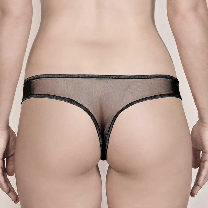 Escora Selma String Overt 4576/237-Panties-Escora-Black-XSmall-Anna Bella Fine Lingerie, Reveal Your Most Gorgeous Self!