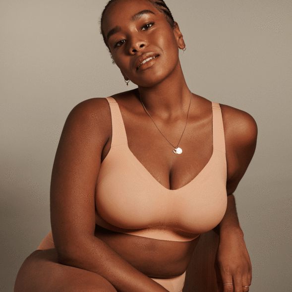 Evelyn & Bobbie Beyond Bra in Himalayan Salt-Non-Wired Bras-Evelyn & Bobbie-Himalayan Salt-Small-Anna Bella Fine Lingerie, Reveal Your Most Gorgeous Self!