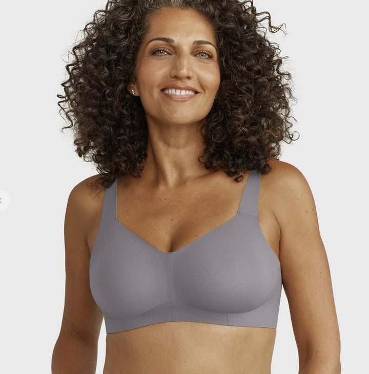 Evelyn &amp; Bobbie Beyond Bra in London Fog-Non-Wired Bras-Evelyn &amp; Bobbie-London Fog-Medium-Anna Bella Fine Lingerie, Reveal Your Most Gorgeous Self!