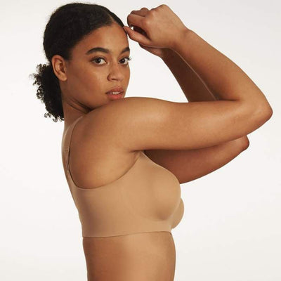 Hexin Dropshipping Seamless Women Slimming Push UP Bra Shapewear Wireless  Bra Unwired yoga Top Women's Bras Without Bones