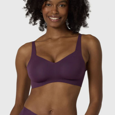 Evelyn & Bobbie Beyond Bra in Plum-Anna Bella Fine Lingerie-Plum-Medium-