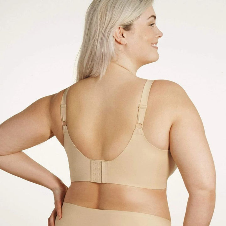 Evelyn &amp; Bobbie Beyond Bra in Sand-Non-Wired Bras-Evelyn &amp; Bobbie-Sand-Small-Anna Bella Fine Lingerie, Reveal Your Most Gorgeous Self!