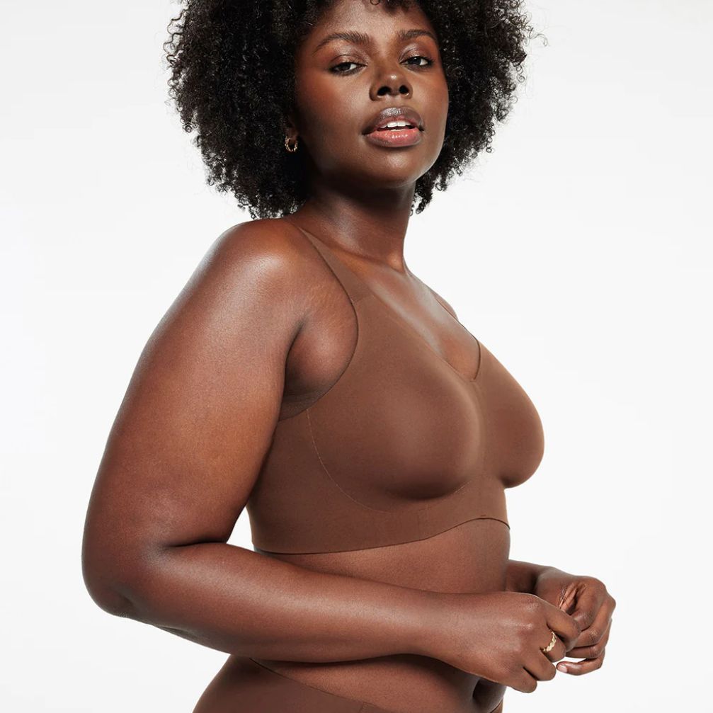 Evelyn & Bobbie Beyond Bra in Umber-Anna Bella Fine Lingerie-Umber-Medium-