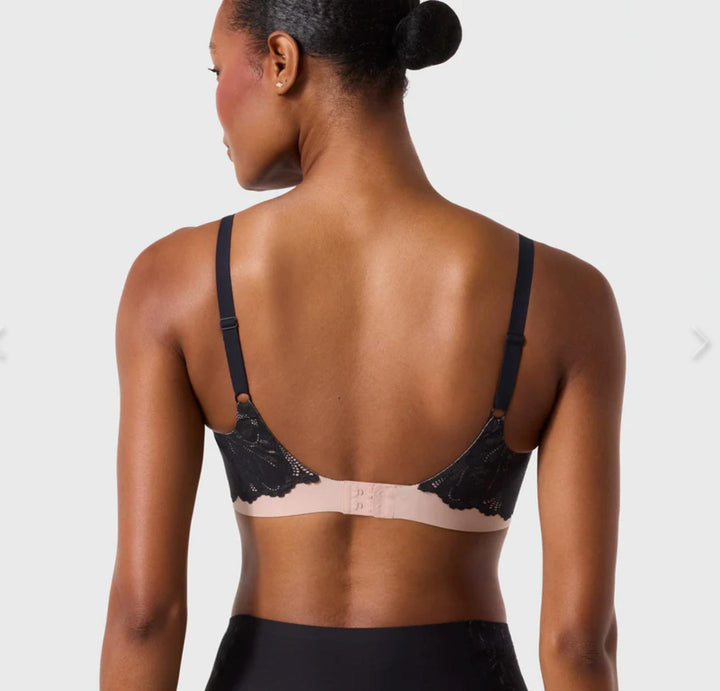 Evelyn &amp; Bobbie Beyond Lace Bra in Black-Non-Wired Bras-Evelyn &amp; Bobbie-Noir Lace-Small-Anna Bella Fine Lingerie, Reveal Your Most Gorgeous Self!