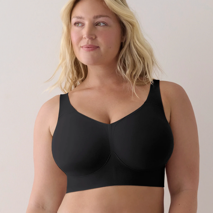 Evelyn &amp; Bobbie Busty Bra in Black-Non-Wired Bras-Evelyn &amp; Bobbie-Black-Small-Anna Bella Fine Lingerie, Reveal Your Most Gorgeous Self!