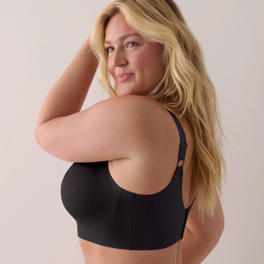 Evelyn & Bobbie Busty Bra in Black-Non-Wired Bras-Evelyn & Bobbie-Black-Small-Anna Bella Fine Lingerie, Reveal Your Most Gorgeous Self!