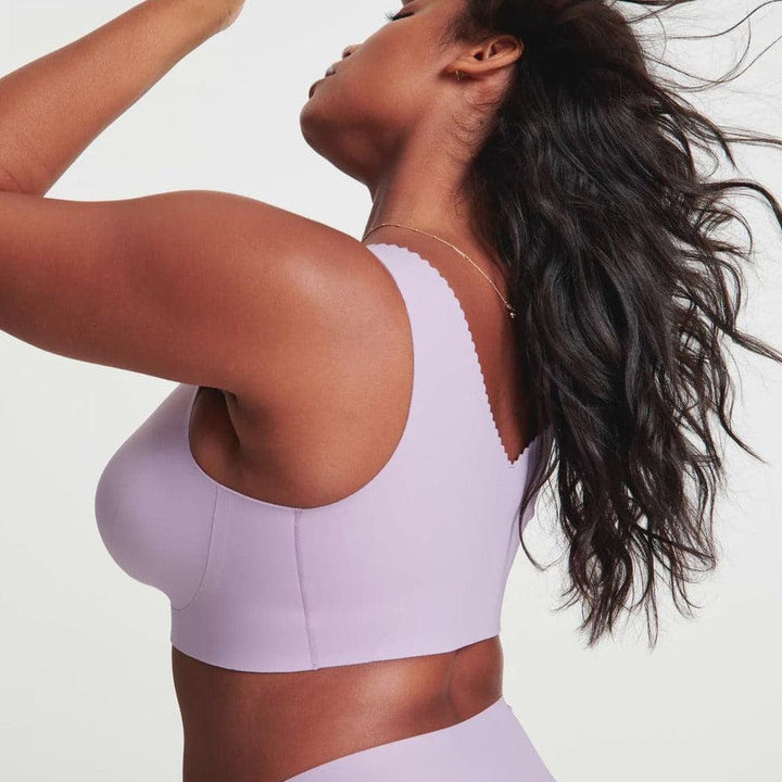 Evelyn &amp; Bobbie Evelyn Bra in Lavender-Non-Wired Bras-Evelyn &amp; Bobbie-Lavender-Medium-Anna Bella Fine Lingerie, Reveal Your Most Gorgeous Self!