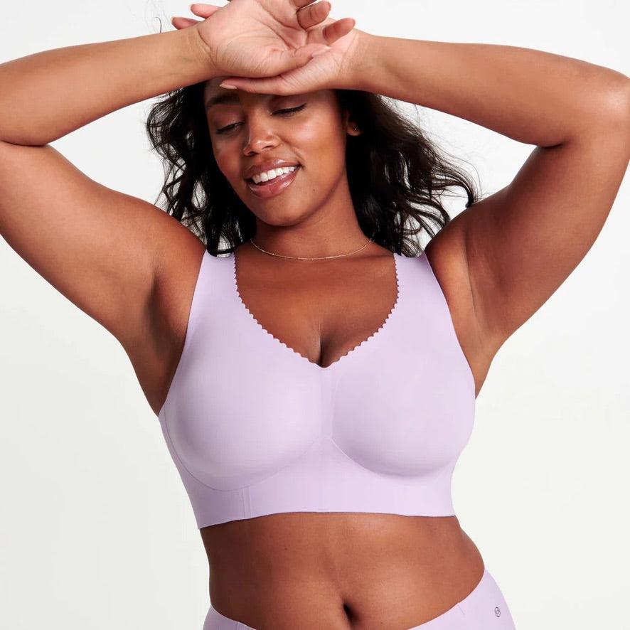 Evelyn &amp; Bobbie Evelyn Bra in Lavender-Non-Wired Bras-Evelyn &amp; Bobbie-Lavender-Medium-Anna Bella Fine Lingerie, Reveal Your Most Gorgeous Self!