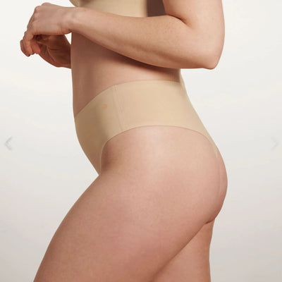 Evelyn & Bobbie High Waisted Thong-Panties-Evelyn & Bobbie-Midnight Lace-Fits 0-14-Anna Bella Fine Lingerie, Reveal Your Most Gorgeous Self!