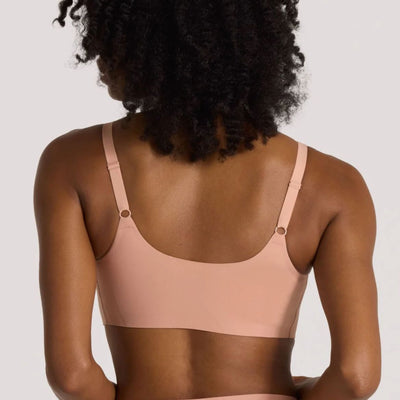 Evelyn & Bobbie Structured Scoop Bra in Himalayan Salt-Anna Bella Fine Lingerie-Himalayan Salt-Large-