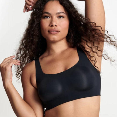 Evelyn and Bobbie Scoop Bra in Black 18432382-Non-Wired Bras-Evelyn & Bobbie-Black-XSmall-Anna Bella Fine Lingerie, Reveal Your Most Gorgeous Self!