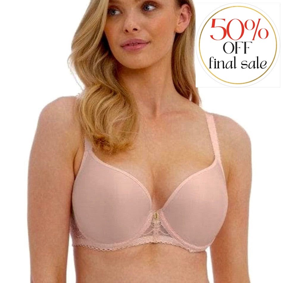 Fantasie Ann-Marie Moulded T-Shirt Bra FL100608-Bras-Fantasie-Blush-32-E-Anna Bella Fine Lingerie, Reveal Your Most Gorgeous Self!