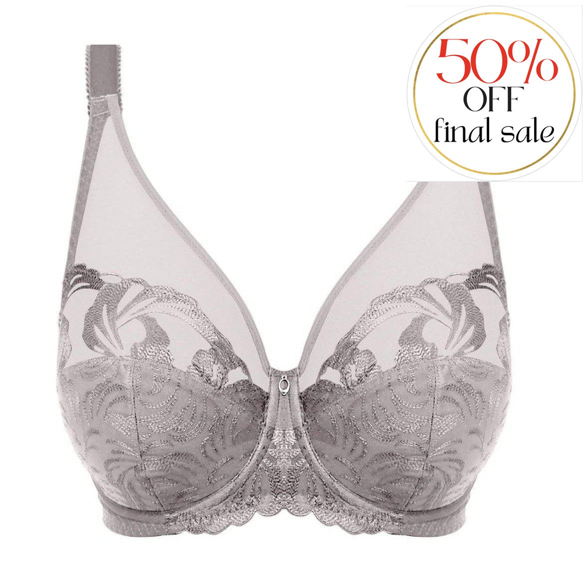 Fantasie Anoushka Full Cup Bra FL3213-Anna Bella Fine Lingerie-Silver-30-GG