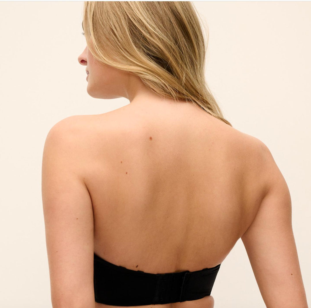 Fantasie Aura Strapless Bra in Black FL2320-Strapless Bras-Fantasie-Black-32-FF-Anna Bella Fine Lingerie, Reveal Your Most Gorgeous Self!