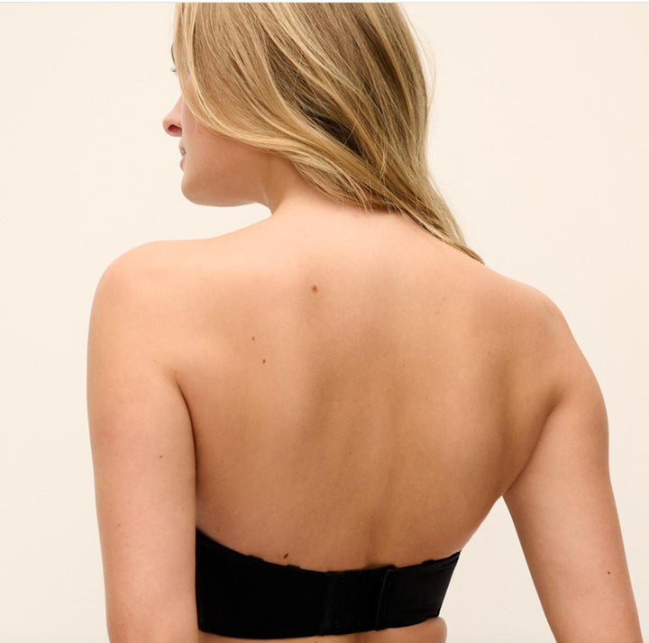 Fantasie Aura Strapless Bra in Black FL2320-Strapless Bras-Fantasie-Black-32-FF-Anna Bella Fine Lingerie, Reveal Your Most Gorgeous Self!