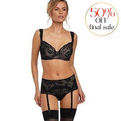 Fantasie Bronte UW Side Support Plunge FL2062-Anna Bella Fine Lingerie-Black-34-C