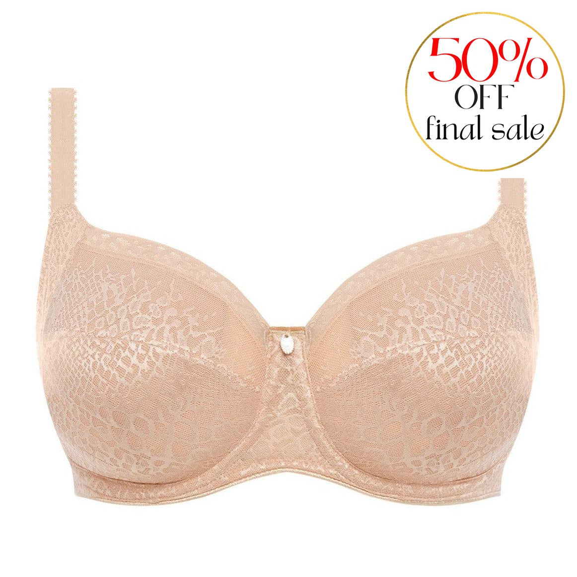 Fantasie Envisage UW Full Cup Side Support Bra in Natural FL6911-Anna Bella Fine Lingerie-Natural-34-E