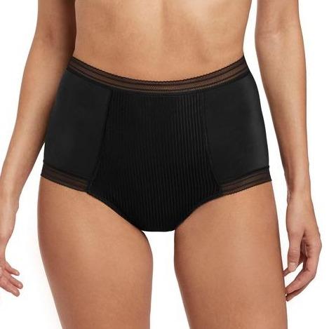 Fantasie Fusion Black High Waist Brief FL3098-Anna Bella Fine Lingerie-Black-Medium-