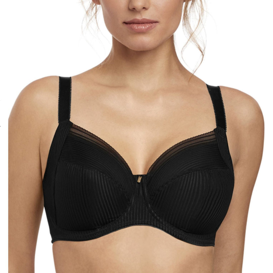 Fantasie Fusion UW Full Cup Bra FL3091 in Black-Bras-Fantasie-Black-30-D-Anna Bella Fine Lingerie, Reveal Your Most Gorgeous Self!
