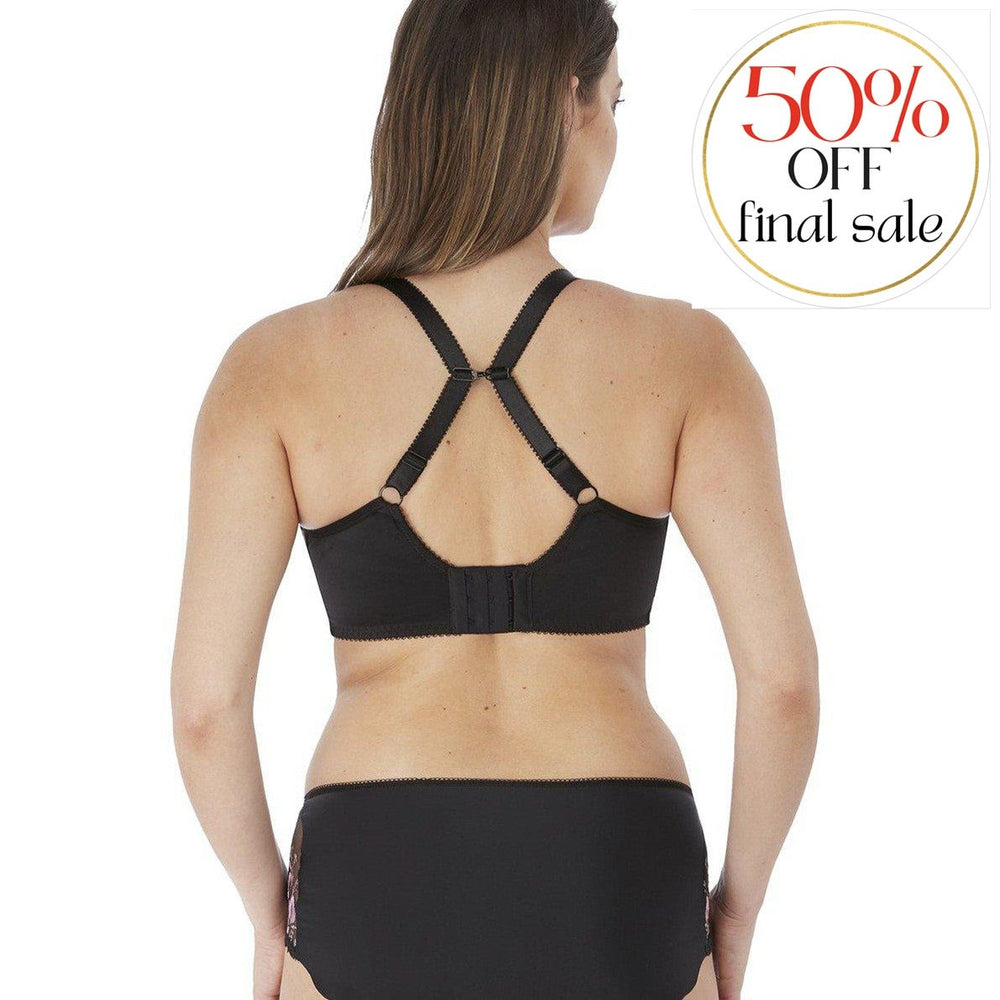 Fantasie Isla Moulded T-Shirt Bra FL6900-Bras-Fantasie-Black-30-D-Anna Bella Fine Lingerie, Reveal Your Most Gorgeous Self!