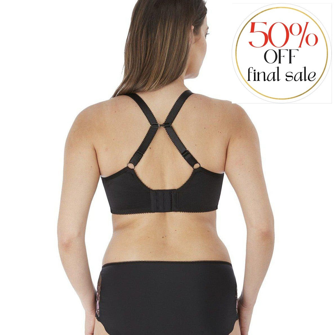 Fantasie Isla Moulded T-Shirt Bra FL6900-Bras-Fantasie-Black-30-D-Anna Bella Fine Lingerie, Reveal Your Most Gorgeous Self!