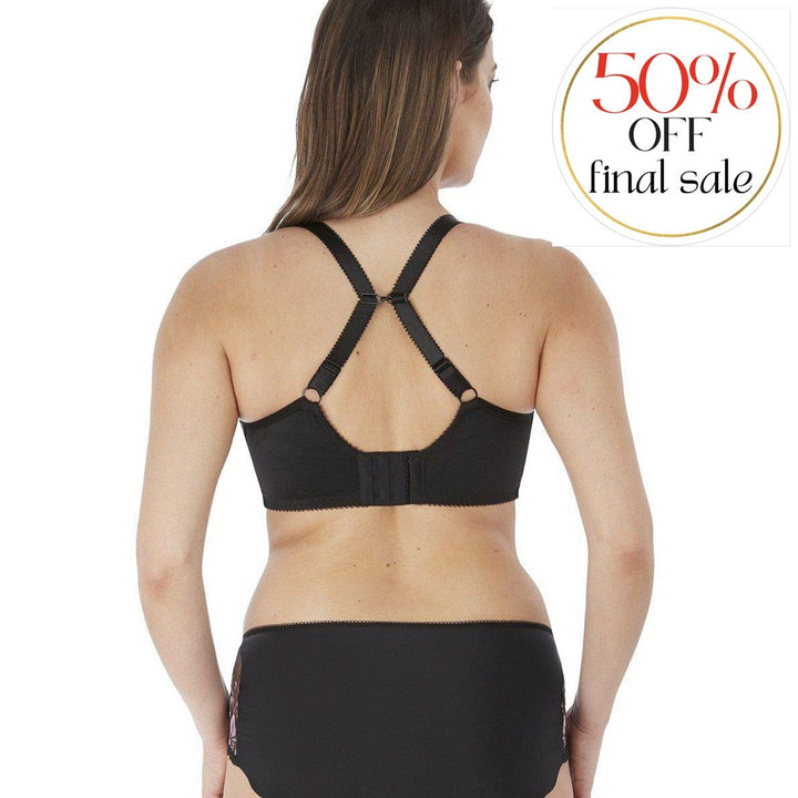 Fantasie Isla Moulded T-Shirt Bra FL6900-Bras-Fantasie-Black-30-D-Anna Bella Fine Lingerie, Reveal Your Most Gorgeous Self!