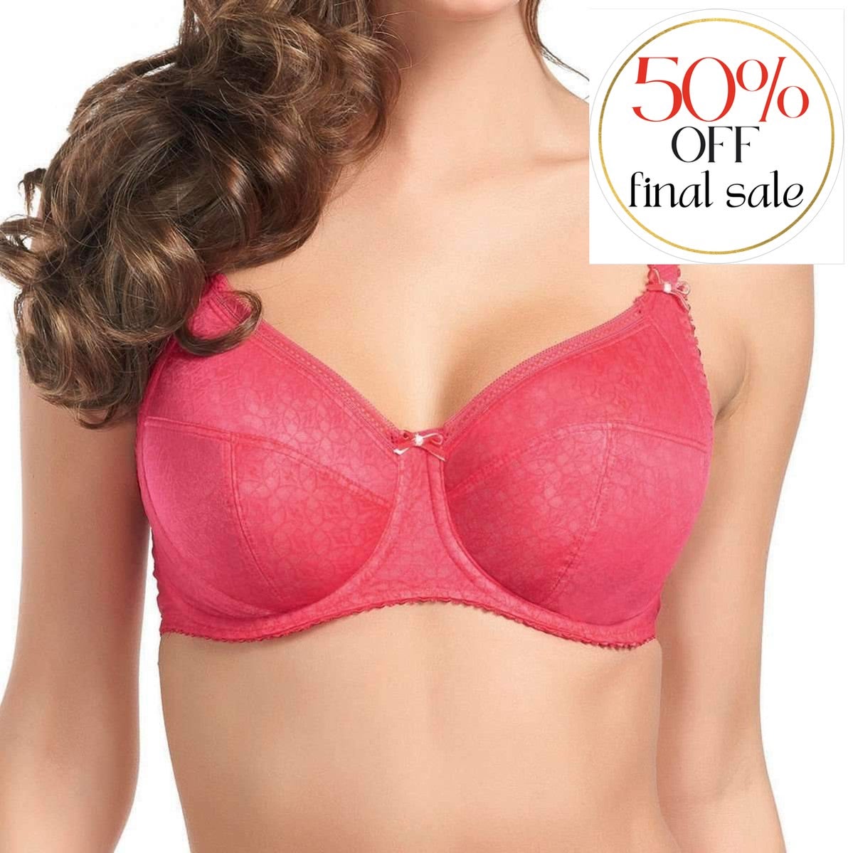 Fantasie Jana Bra 2831-Bras-Fantasie-Lipstick-36-HH-Anna Bella Fine Lingerie, Reveal Your Most Gorgeous Self!