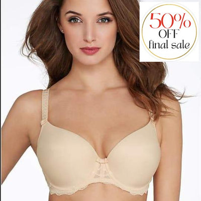 Fantasie Zoe UW Moulded Plunge FL9261SOl-Anna Bella Fine Lingerie-Soft Beige-34-C