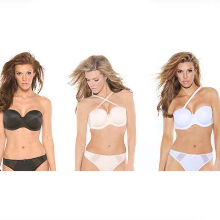 Fitfully Yours Felicia Strapless Bra B1011-Strapless Bras-FitFullyYours-Nude-32-DD-Anna Bella Fine Lingerie, Reveal Your Most Gorgeous Self!