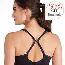 Freya 4004 UW Crop top Sports Bra-Sports Bras-Freya-Indigo-32-G-Anna Bella Fine Lingerie, Reveal Your Most Gorgeous Self!