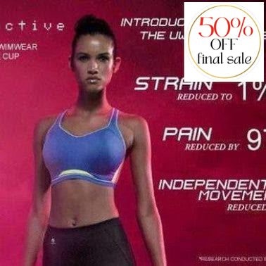 Freya 4004 UW Crop top Sports Bra-Sports Bras-Freya-Indigo-32-G-Anna Bella Fine Lingerie, Reveal Your Most Gorgeous Self!