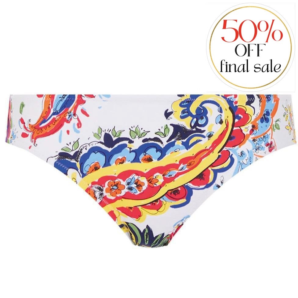 Freya Rococo Bikini Brief AS6872-Swimwear-Freya-Paisley-XSmall-Anna Bella Fine Lingerie, Reveal Your Most Gorgeous Self!