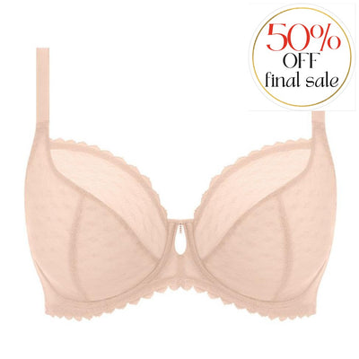 Freya Signature Natural Beige UW Plunge Bra AA400502-Anna Bella Fine Lingerie-Natural Beige-30-F