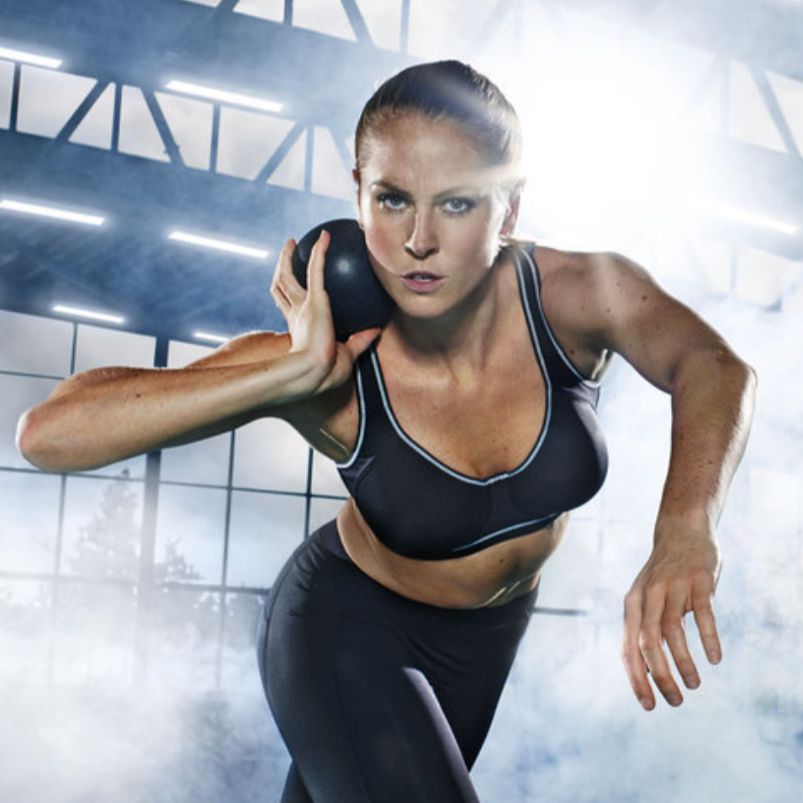 Freya Sonic UW Moulded Sports Bra AA4892-Sports Bras-Freya-Storm-32-D-Anna Bella Fine Lingerie, Reveal Your Most Gorgeous Self!