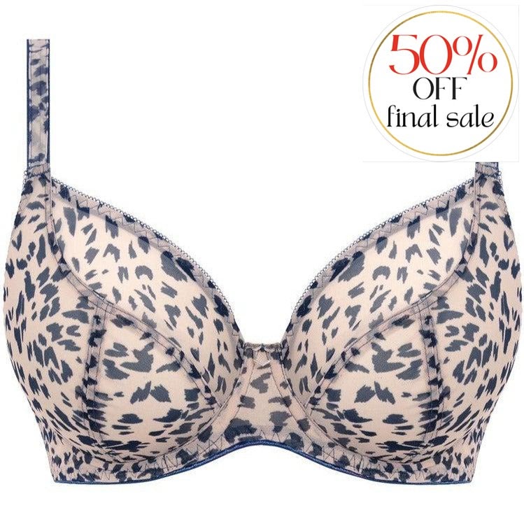 Freya Wild Side Animal UW Plunge Bra AA401202-Bras-Freya-Animal-32-DD-Anna Bella Fine Lingerie, Reveal Your Most Gorgeous Self!