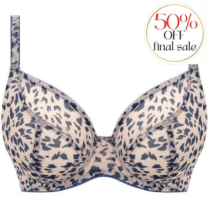 Freya Wild Side Animal UW Plunge Bra AA401202-Bras-Freya-Animal-32-DD-Anna Bella Fine Lingerie, Reveal Your Most Gorgeous Self!