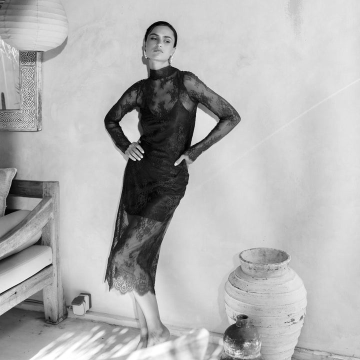 Ginia Asher Slip in Black GLA401-Anna Bella Fine Lingerie-Black-Small-