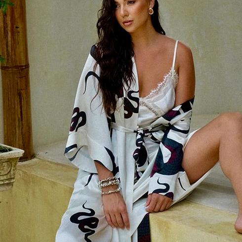 Ginia Billie Chemise in Cream GCS301-Loungewear-Ginia-Cream-XSmall-Anna Bella Fine Lingerie, Reveal Your Most Gorgeous Self!