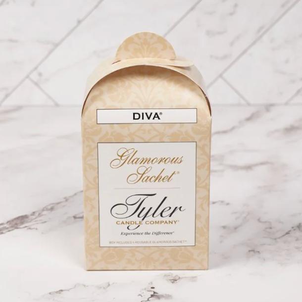 Glamorous Sachet in Diva-Scent-Tyler Candle Company-Anna Bella Fine Lingerie, Reveal Your Most Gorgeous Self!