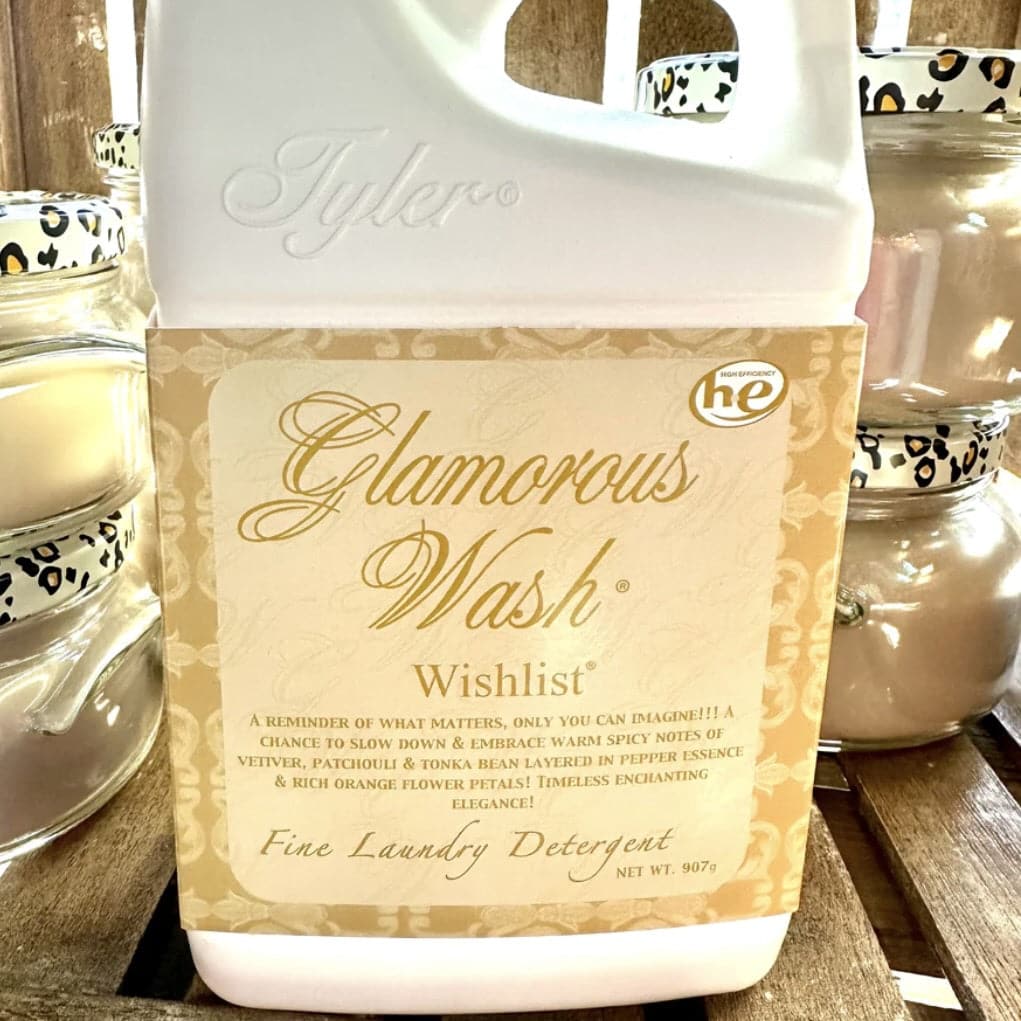 Glamorous Wash in Wishlist 1.89 Liters / 1892 Grams-Delicate Wash-Tyler Candle Company-Anna Bella Fine Lingerie, Reveal Your Most Gorgeous Self!