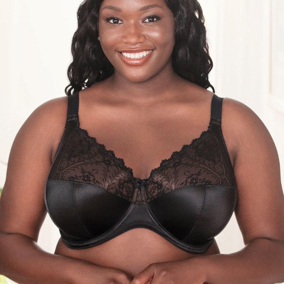 Goddess Cassie UW Bra GD700105-Bras-Goddess-Black-40-GG-Anna Bella Fine Lingerie, Reveal Your Most Gorgeous Self!